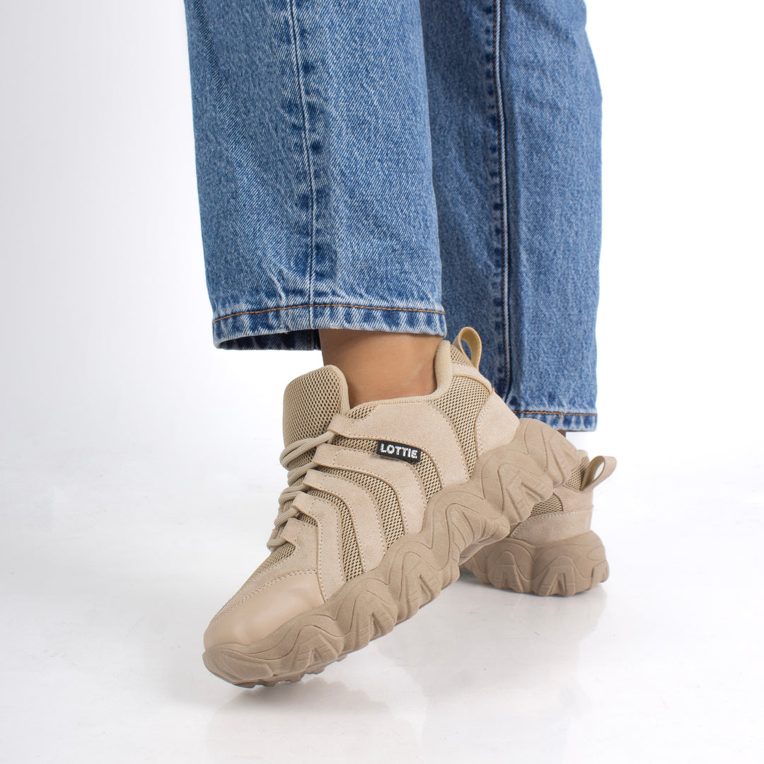 Zapatilla mujer Alexa Beige