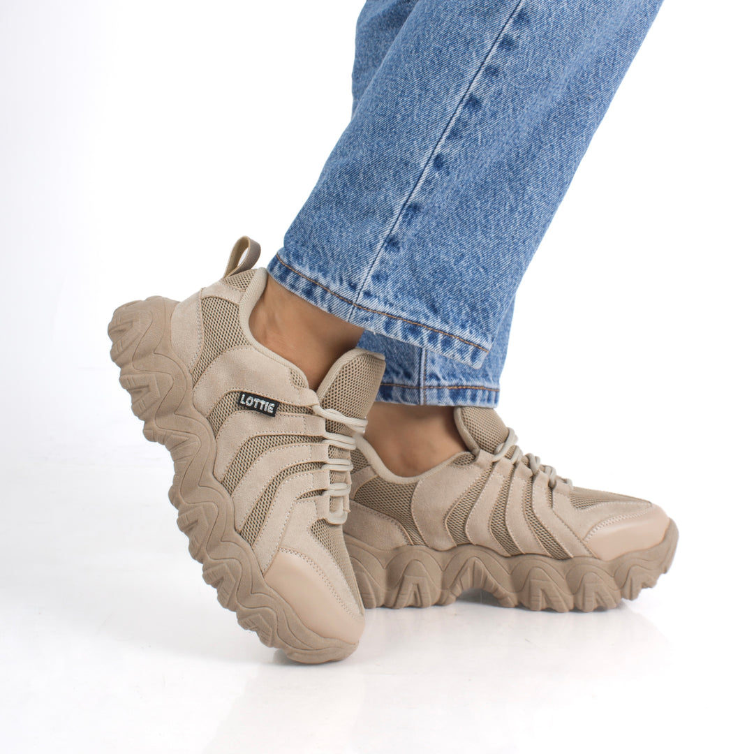Zapatilla mujer Alexa Beige