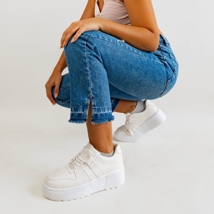 Zapatilla Mujer Aurelia White