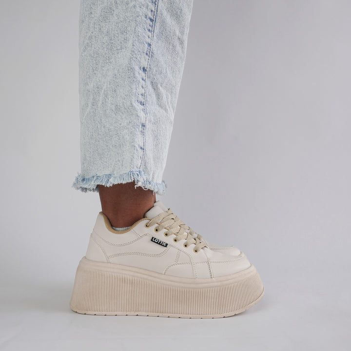 Zapatilla Mujer Catalina Beige