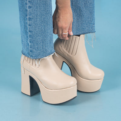 Tacos mujer Jade Beige