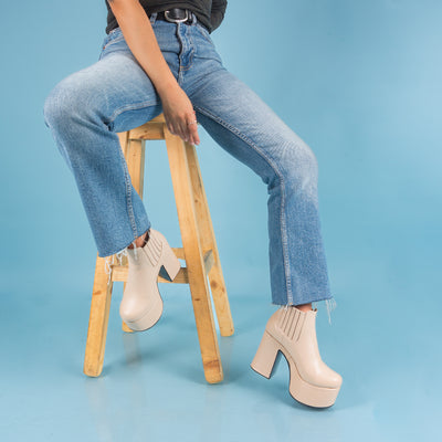 Tacos mujer Jade Beige