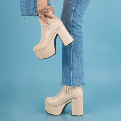 Tacos mujer Jade Beige