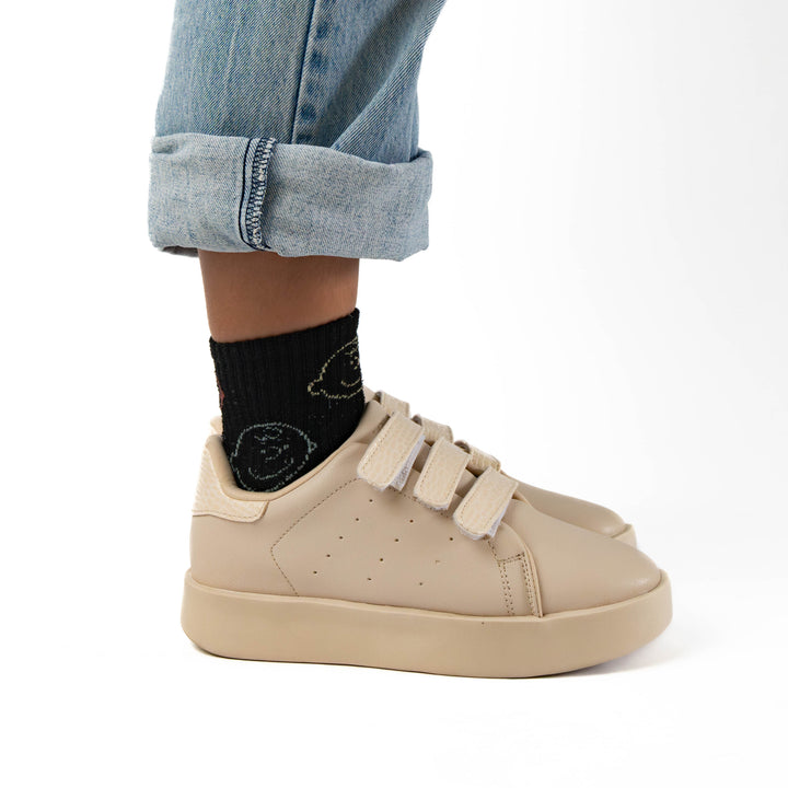Zapatilla Mujer Habana Beige