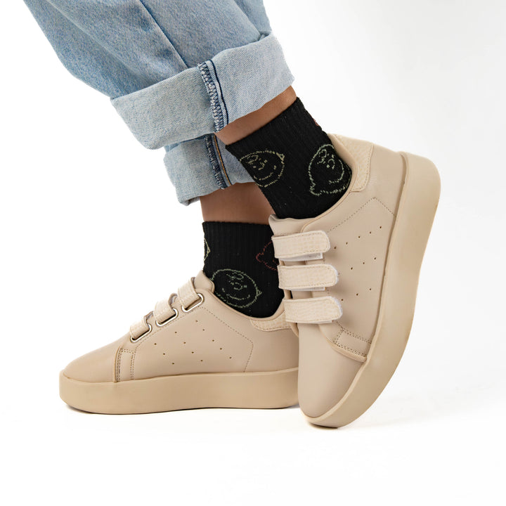Zapatilla Mujer Habana Beige