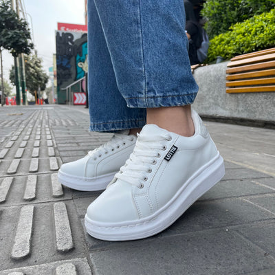 Zapatilla Mujer Londres Silver