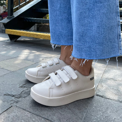 Zapatilla Mujer Habana Beige