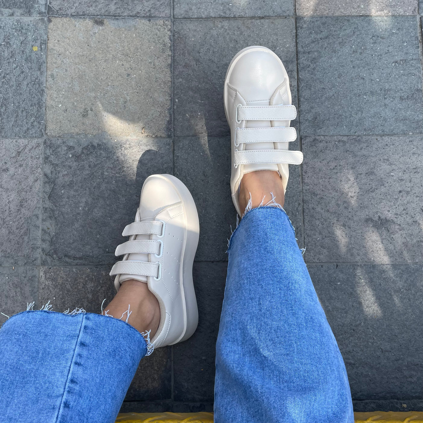 Zapatilla Mujer Habana Beige