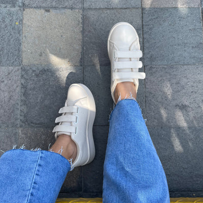 Zapatilla Mujer Habana Beige
