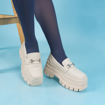 Mocasines mujer Operetta Beige