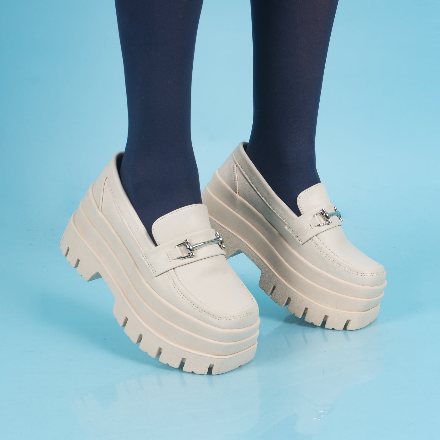 Mocasines mujer Operetta Beige