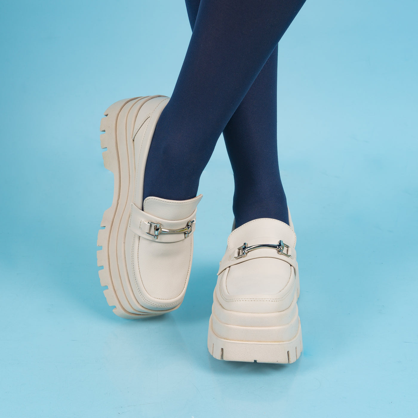 Mocasines mujer Operetta Beige