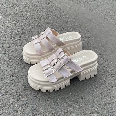 Sandalia Mujer Danna Beige