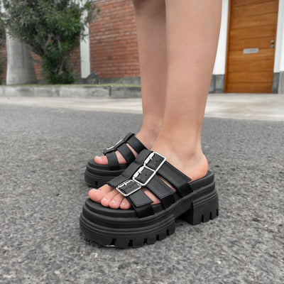 Sandalia Mujer Danna Black
