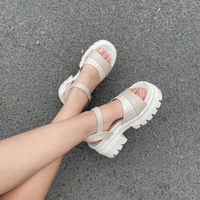 Sandalia Mujer Aitana Beige