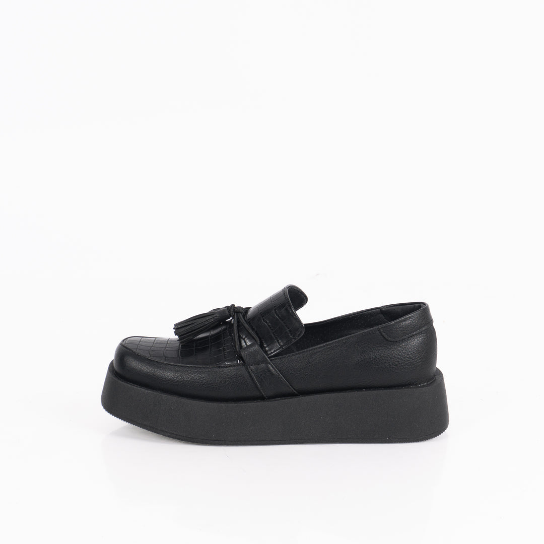 Mocasines Mujer Gilda Black