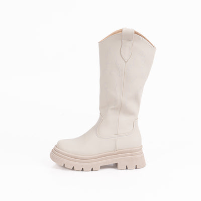 Botin mujer Elle Beige