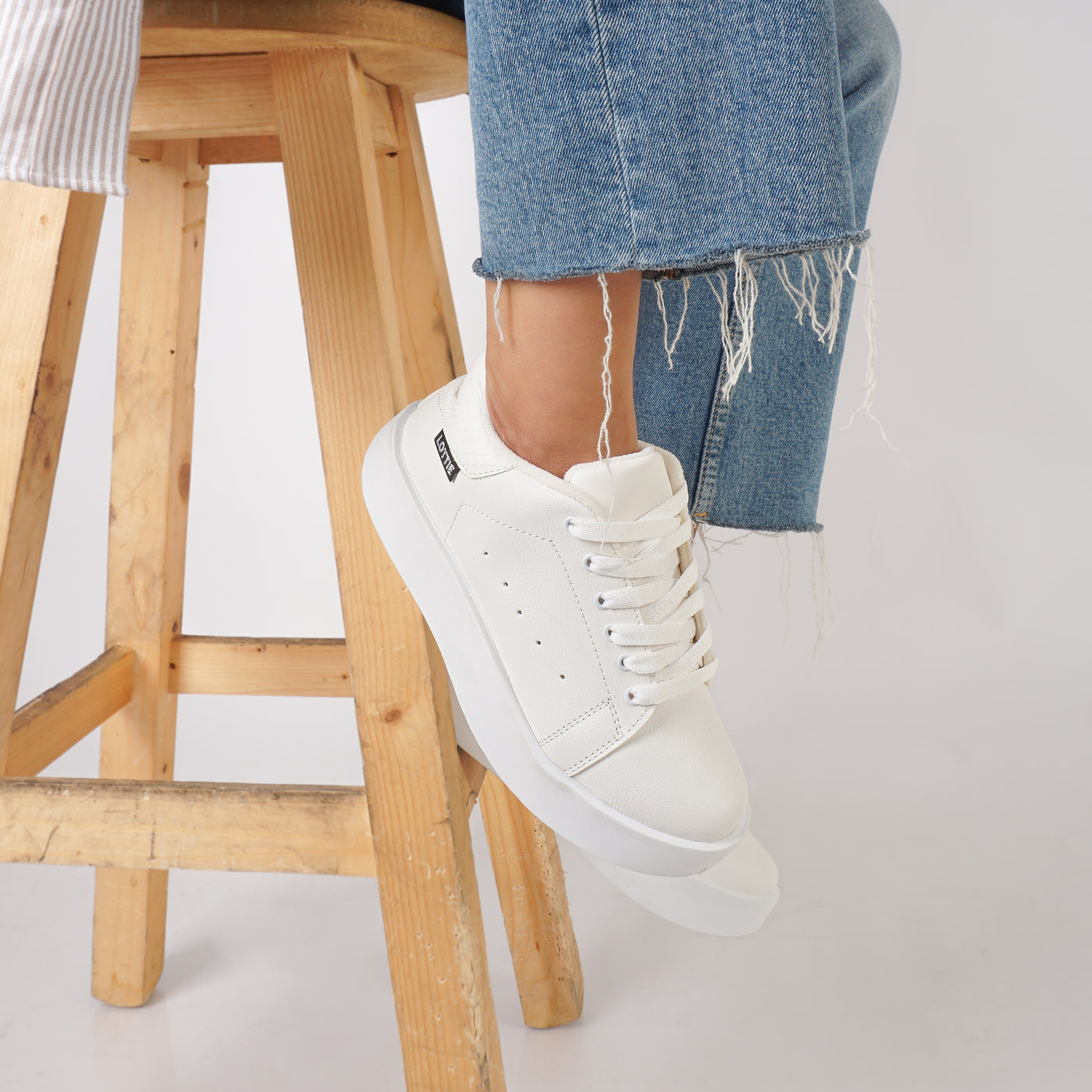 Zapatilla mujer Porto White