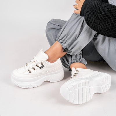 Zapatilla mujer Guerrera White