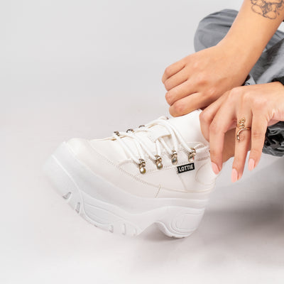Zapatilla mujer Guerrera White