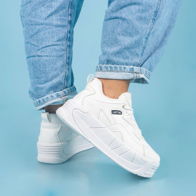 Zapatilla Mujer Belisa White