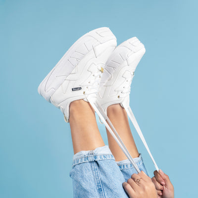 Zapatilla Mujer Belisa White