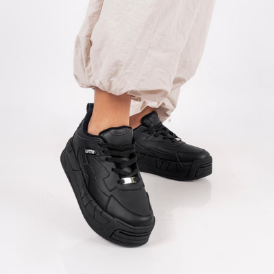 Zapatilla mujer Belisa Negro