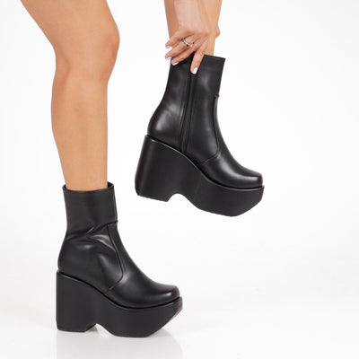 Botin mujer Draculaura Dark