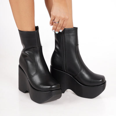 Botin mujer Draculaura Dark