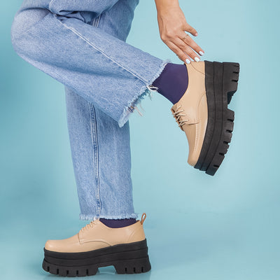 Mocasines mujer Cleo Hueso