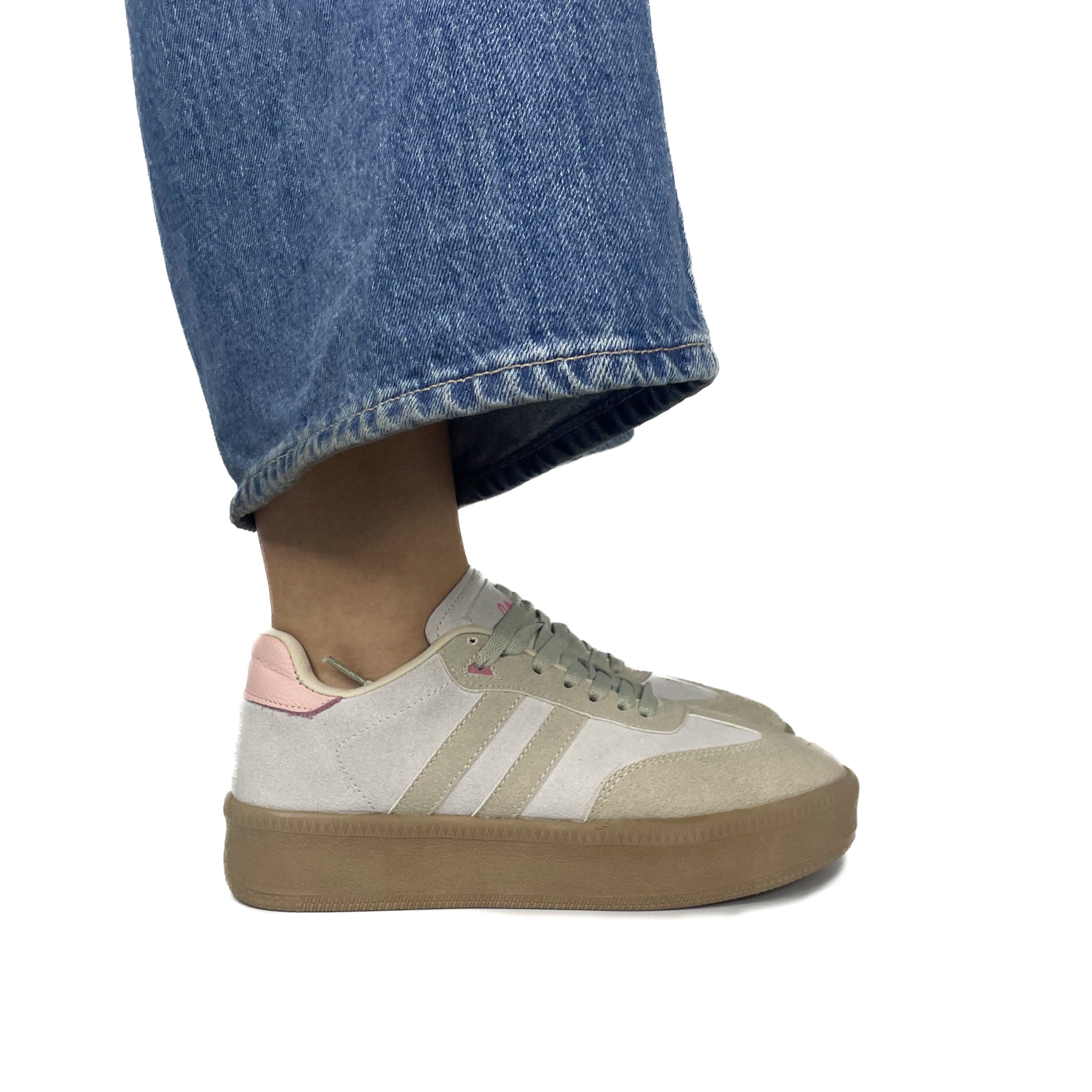Zapatilla Mujer Mambo Hueso