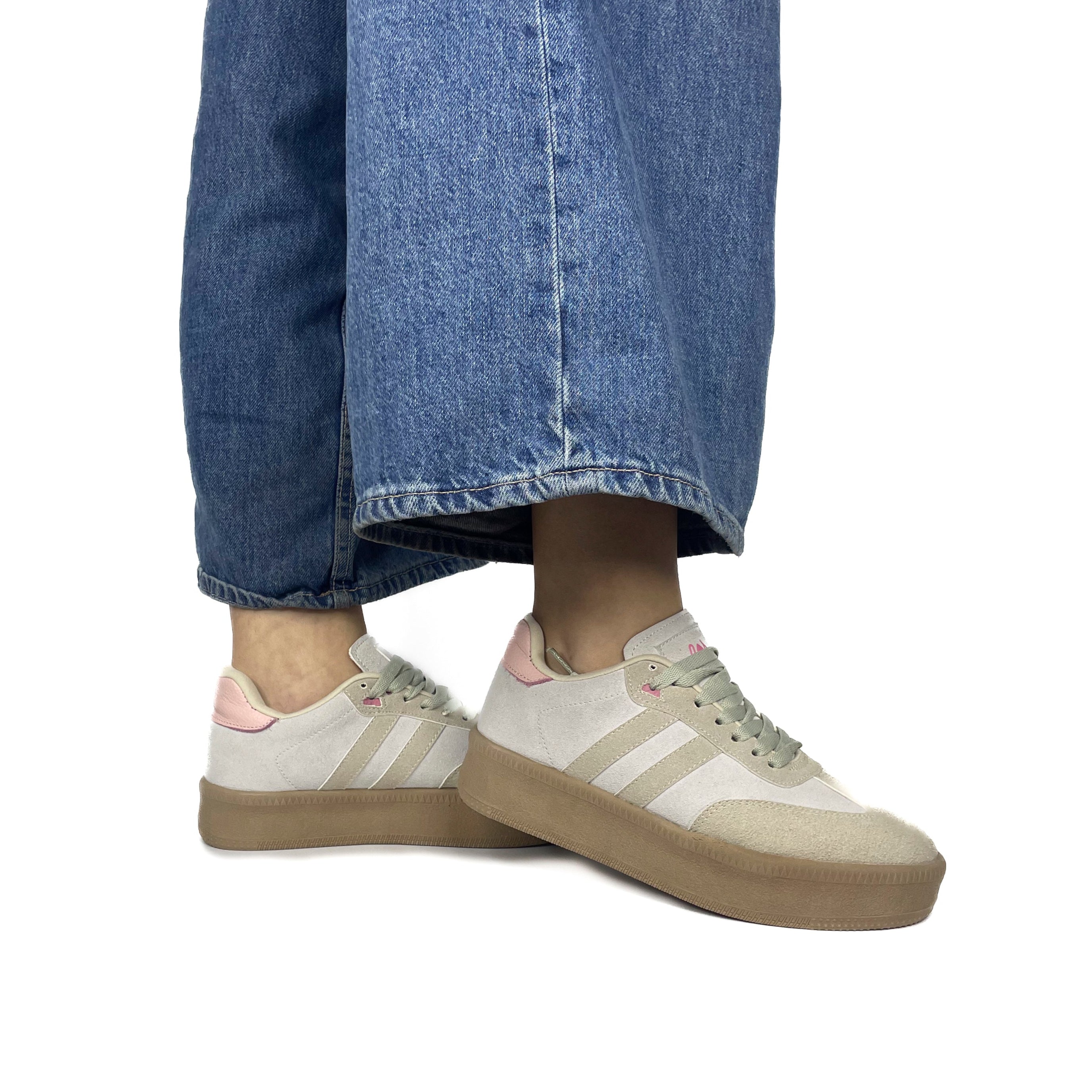 Zapatilla Mujer Mambo Hueso