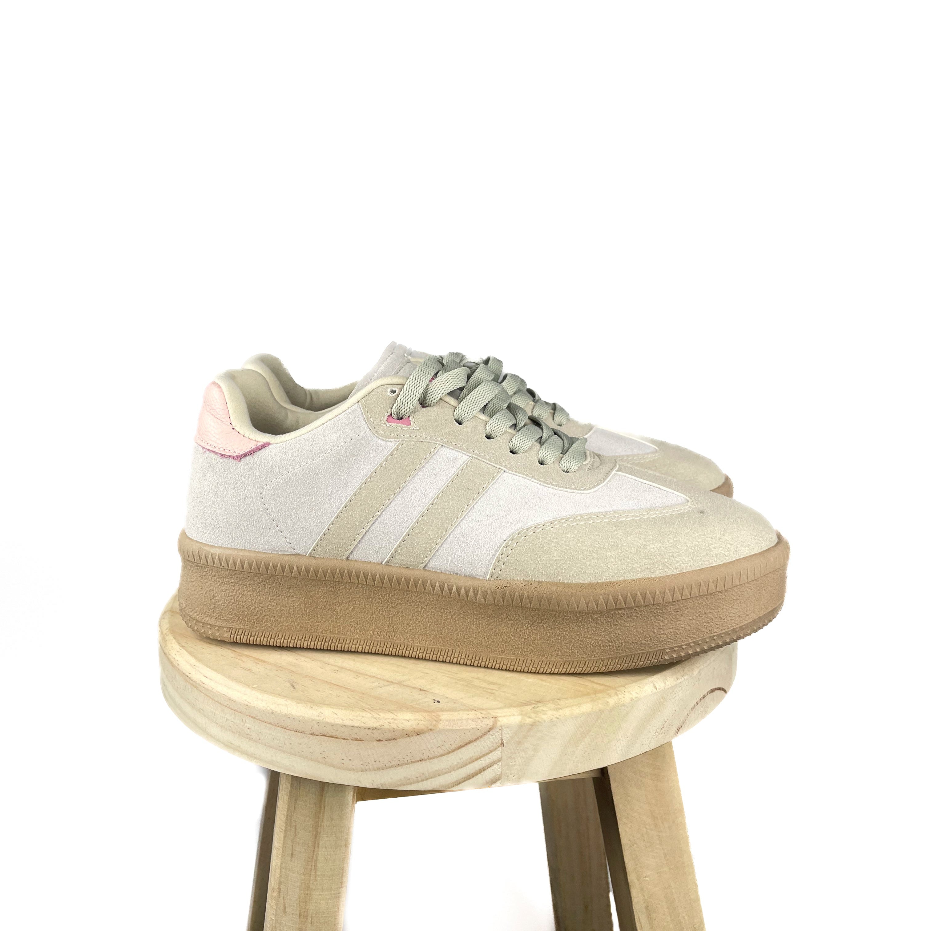 Zapatilla Mujer Mambo Hueso