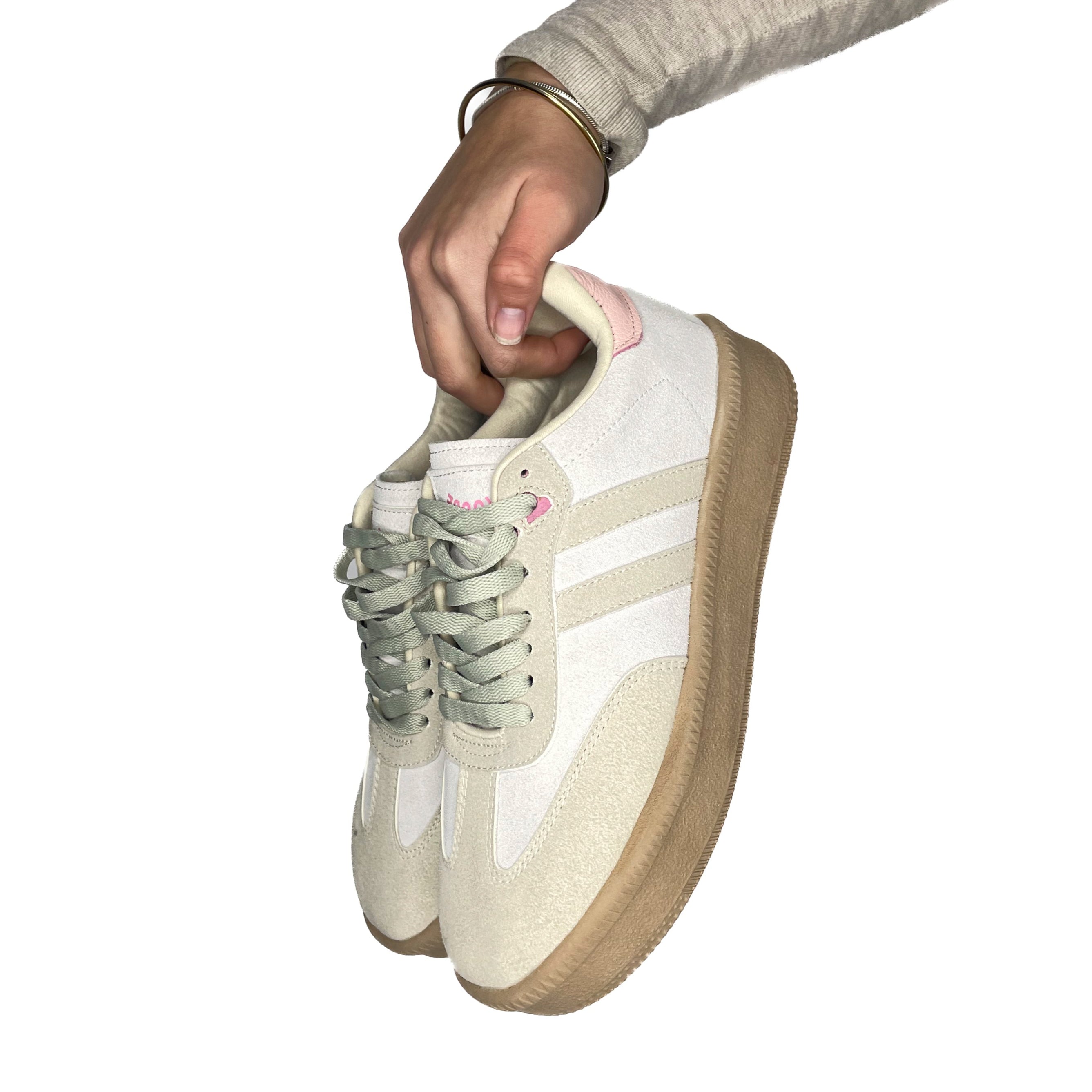 Zapatilla Mujer Mambo Hueso