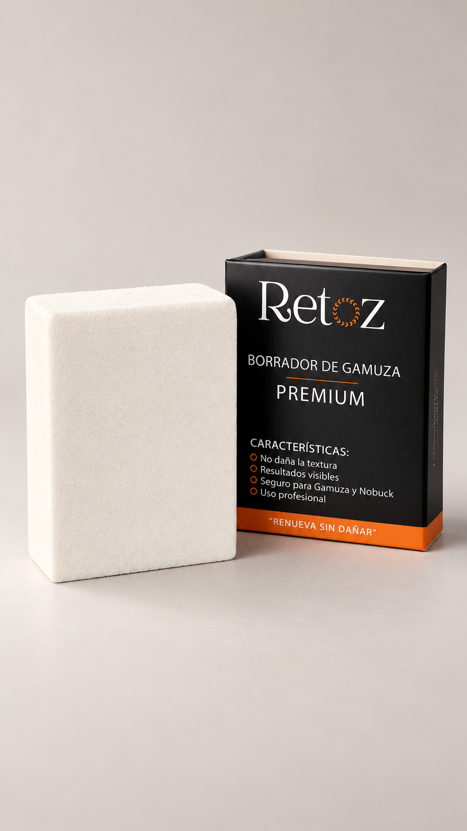 Borrador Retoz para Gamuza y Nobuck