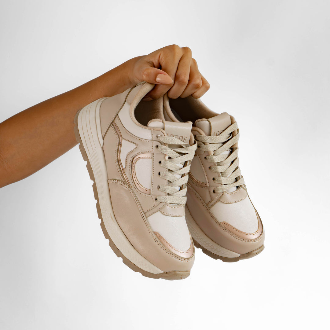 Zapatilla Mujer Mara Beige