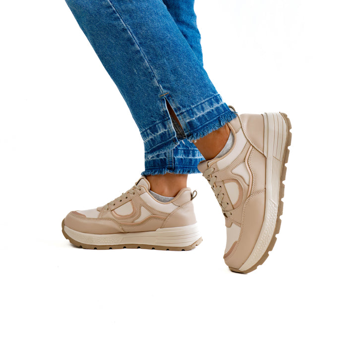 Zapatilla Mujer Mara Beige