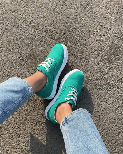 Zapatilla mujer Skater Verde