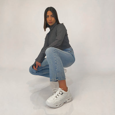 Zapatilla mujer Fighter White