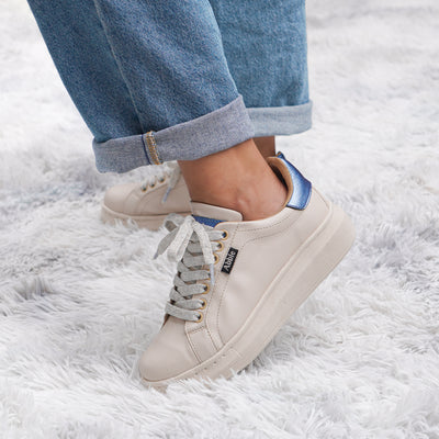 Zapatilla mujer Abbie Londres Azul