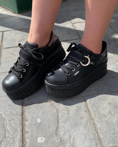 Zapatilla mujer Abbie Roma Negro