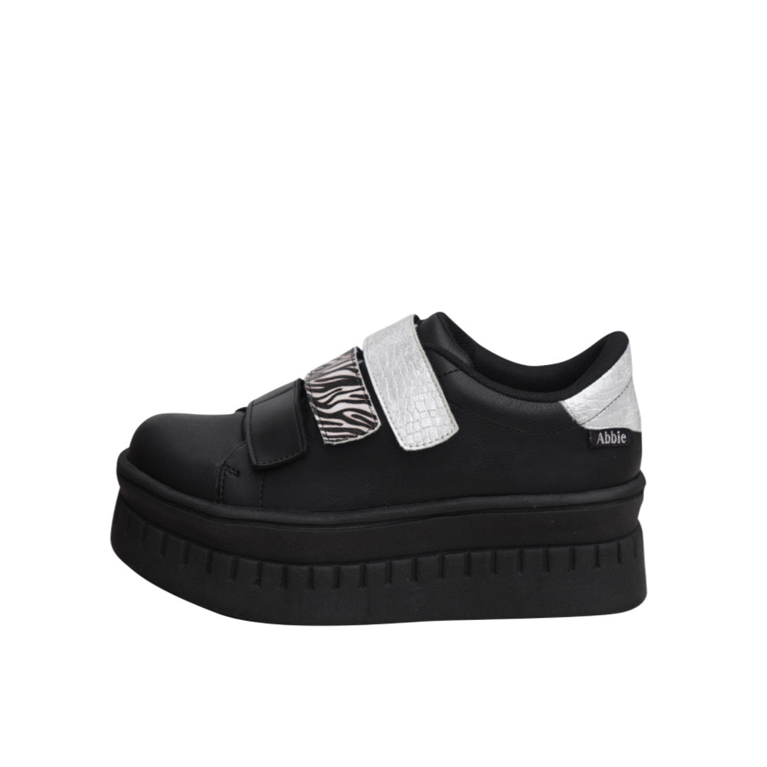 Zapatilla mujer Abbie Venecia Negro
