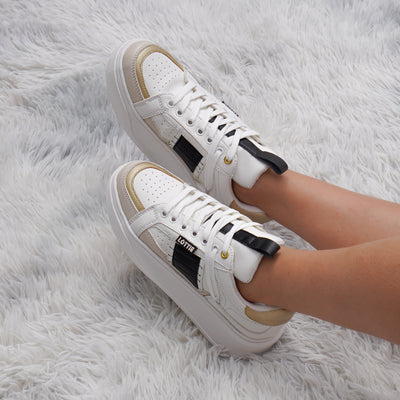 Zapatilla mujer Merlina Gold