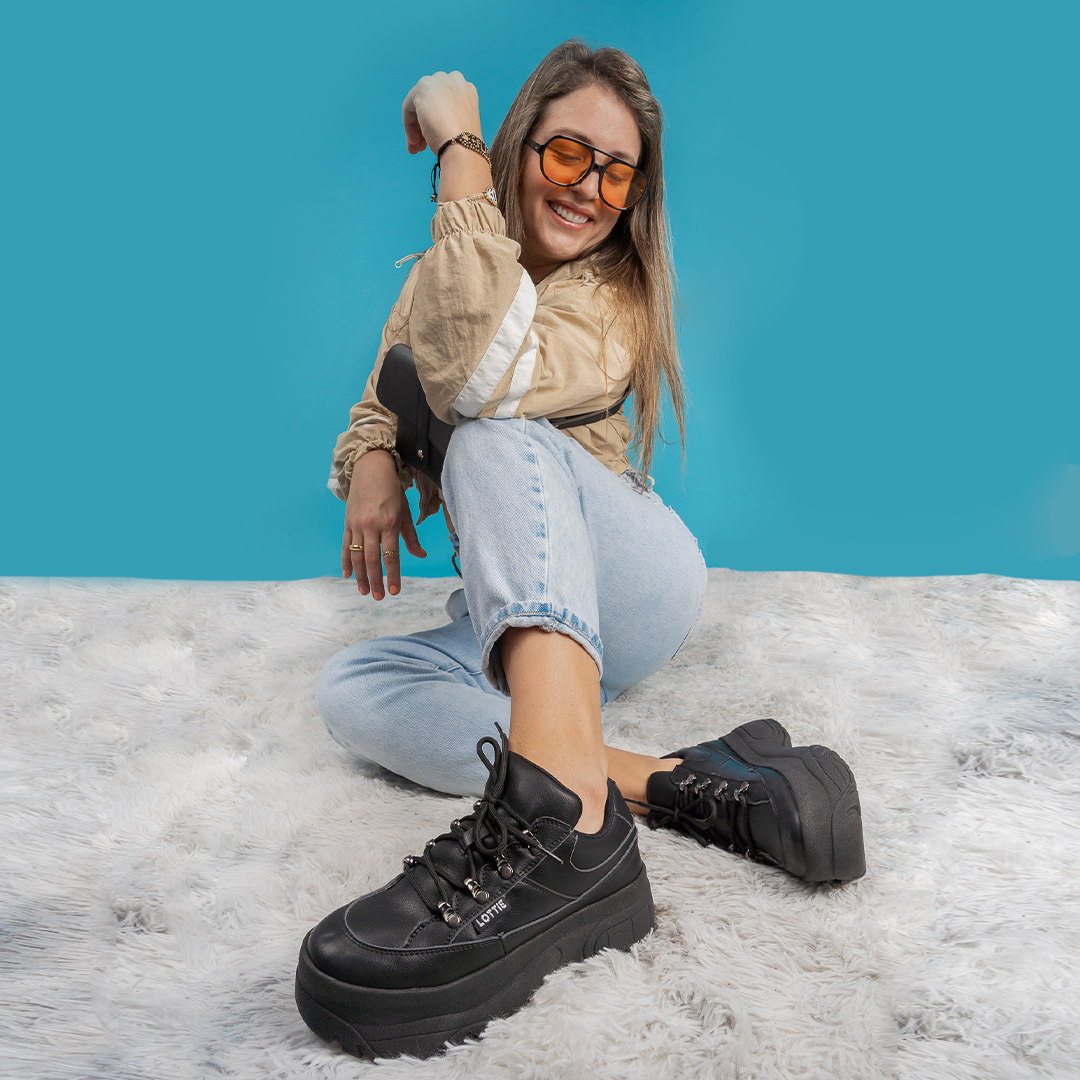 Zapatilla Mujer Guerrera Black