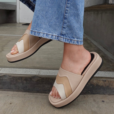 Sandalias mujer Amelia Beige