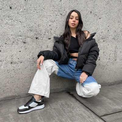 Zapatilla mujer Jacinta Negro
