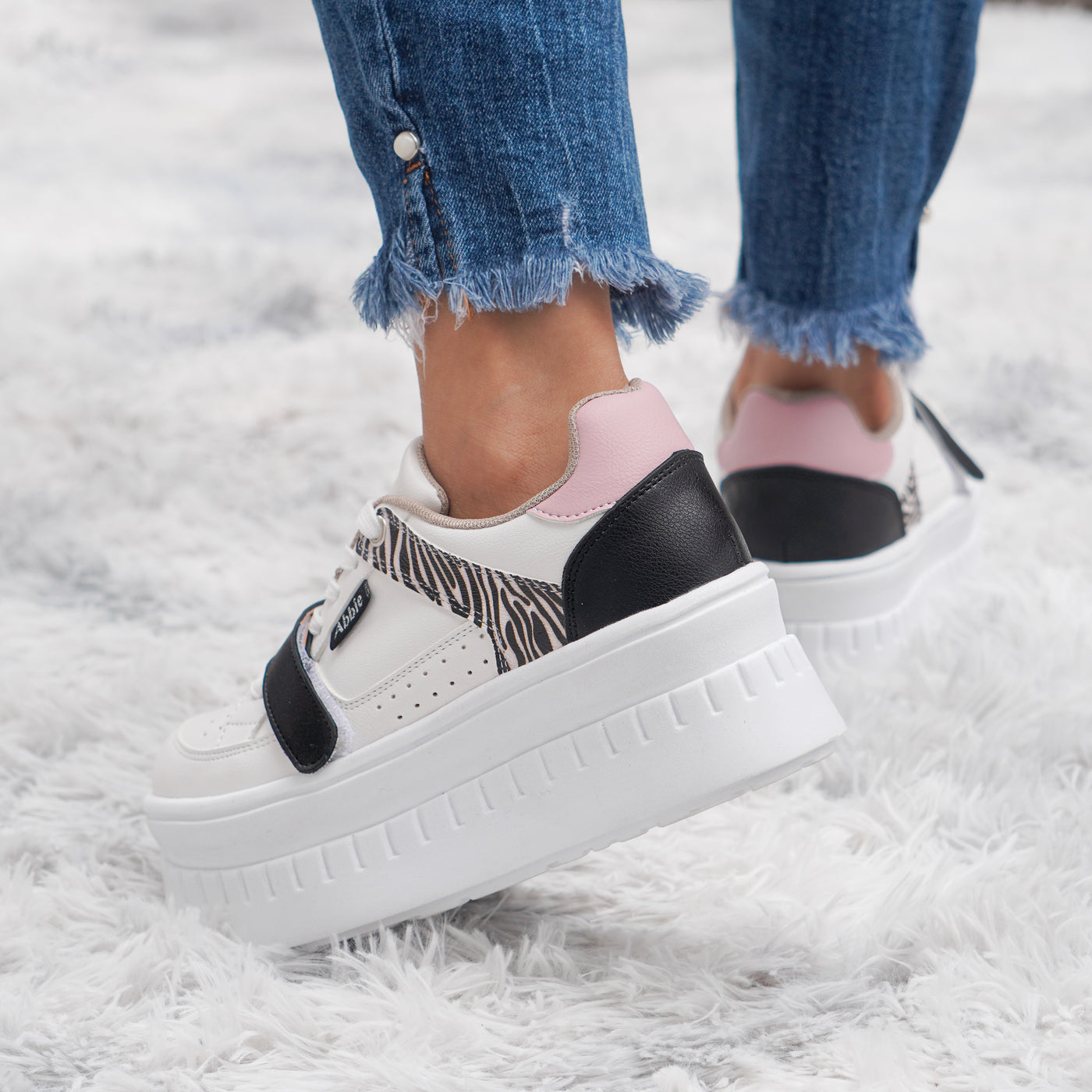 Zapatilla mujer Abbie Atenas Blanco