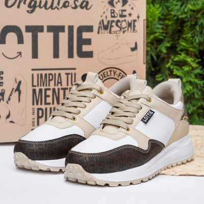Zapatilla mujer Jacinta Marron