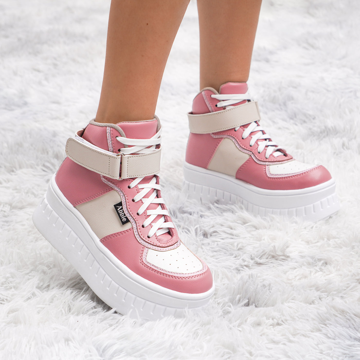 Zapatilla mujer Abbie Paris Rosado