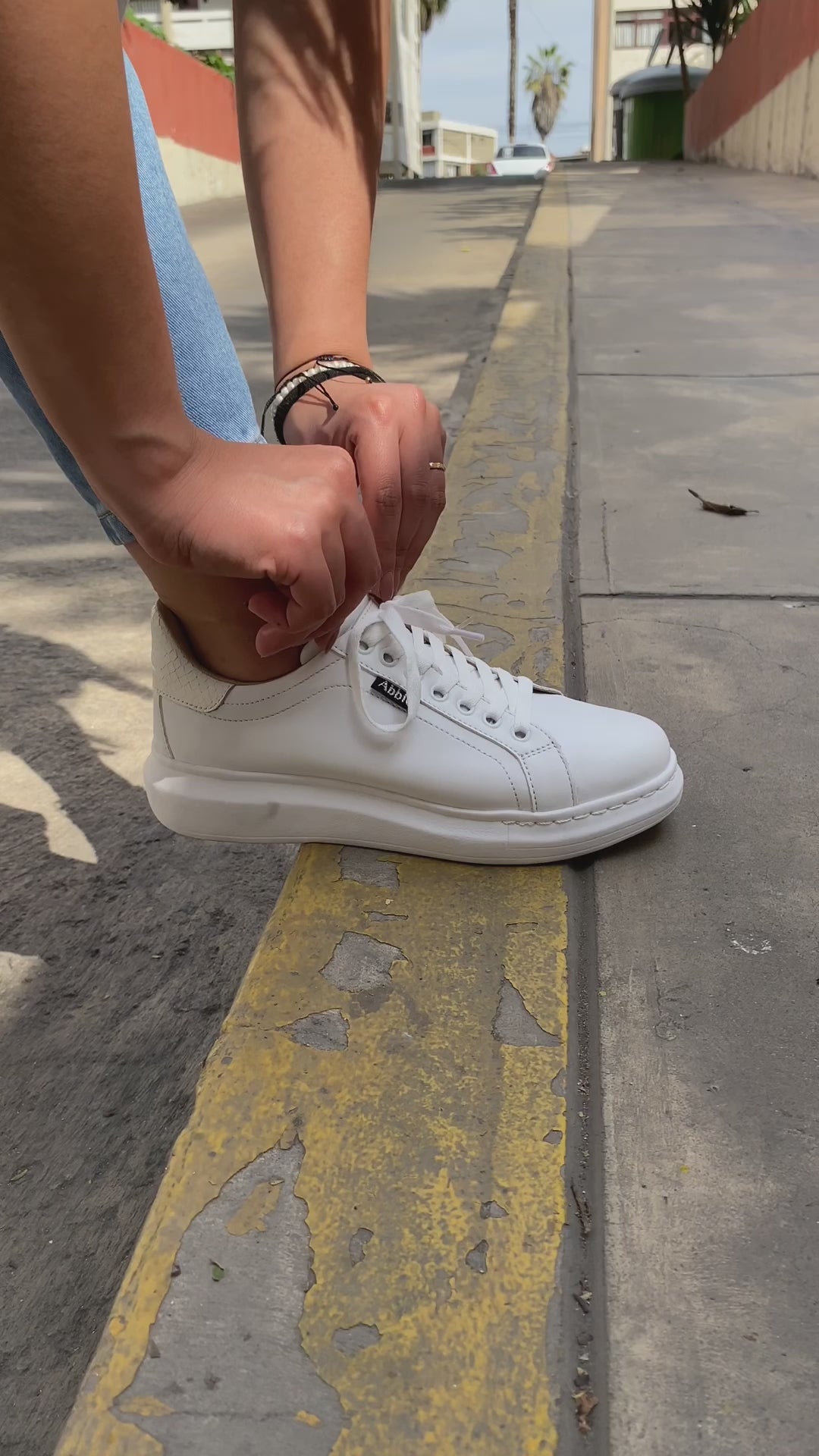 Zapatilla mujer Abbie Londres Blanco